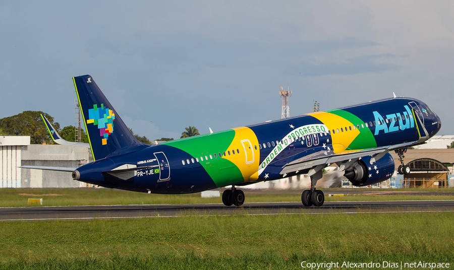 Azul Linhas Aereas Brasileiras Airbus A321-251NX (PR-YJE) | Photo 507988