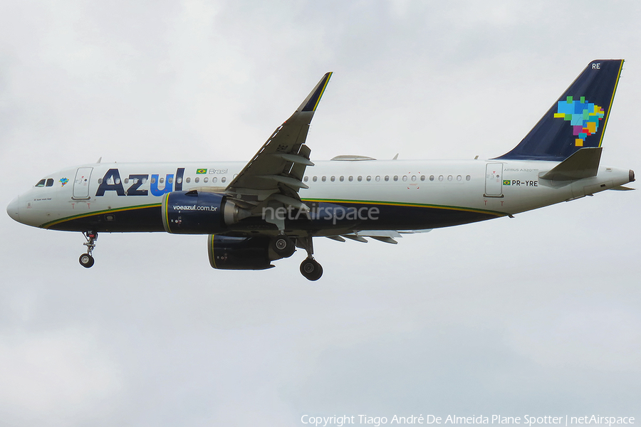 Azul Linhas Aereas Brasileiras Airbus A320-251N (PR-YRE) | Photo 354680