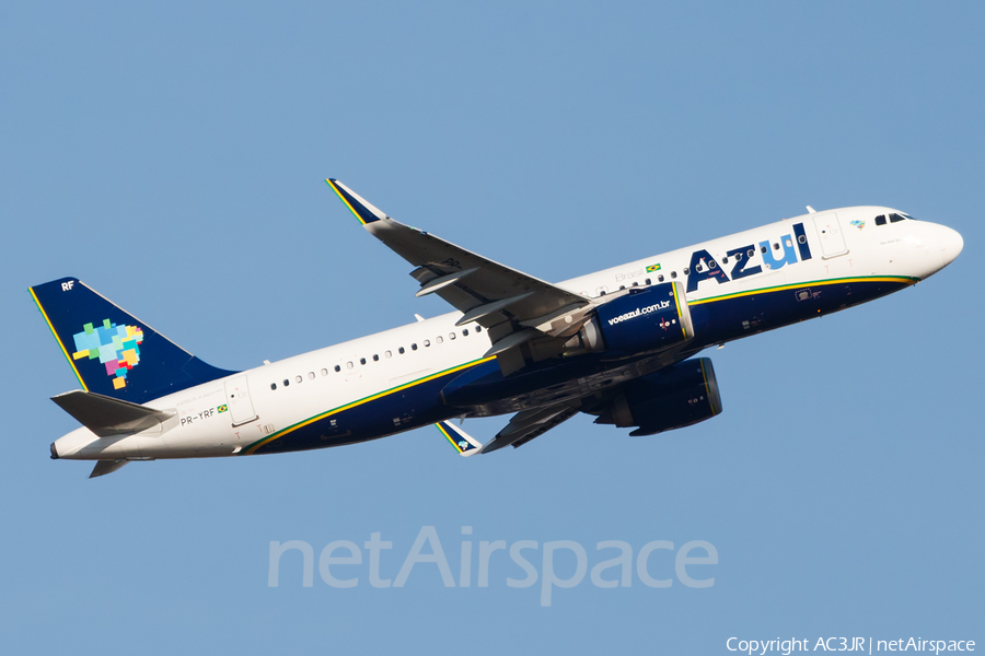 Azul Linhas Aereas Brasileiras Airbus A320-251N (PR-YRF) | Photo 341563