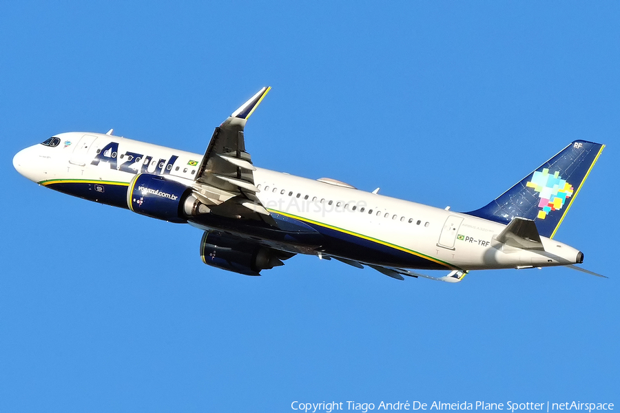 Azul Linhas Aereas Brasileiras Airbus A320-251N (PR-YRF) | Photo 524863