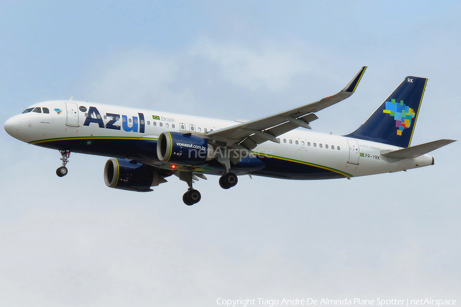 Azul Linhas Aereas Brasileiras Airbus A320-251N (PR-YRK) | Photo 358379