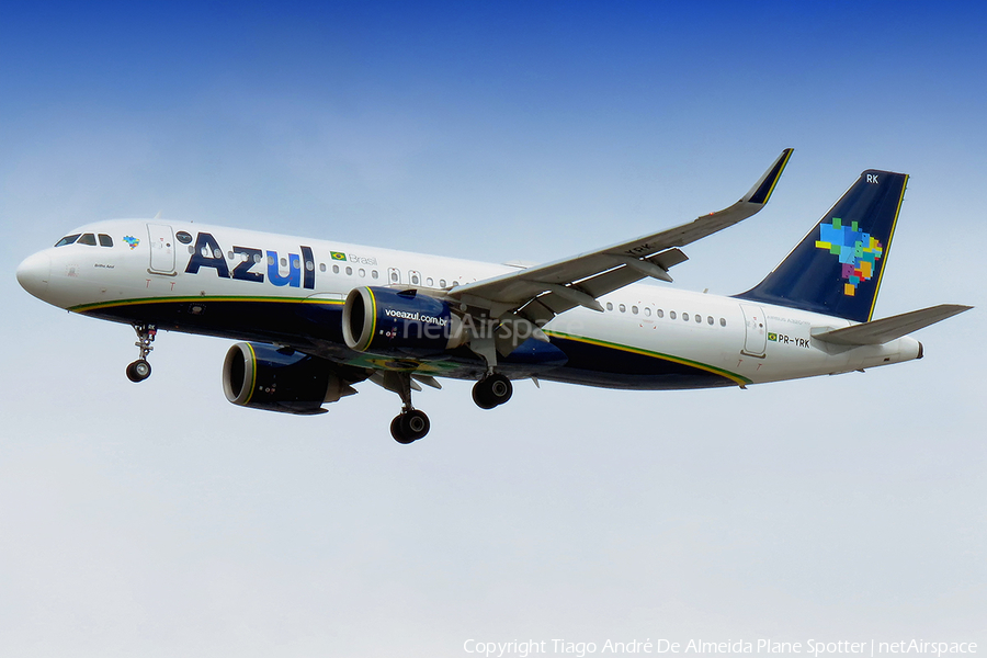 Azul Linhas Aereas Brasileiras Airbus A320-251N (PR-YRK) | Photo 374878