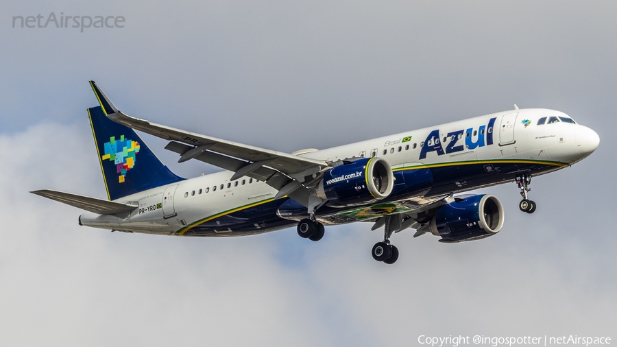 Azul Linhas Aereas Brasileiras Airbus A320-251N (PR-YRO) | Photo 396214