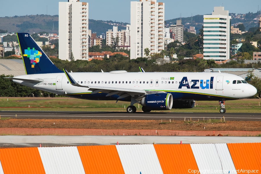 Azul Linhas Aereas Brasileiras Airbus A320-251N (PR-YRO) | Photo 330217