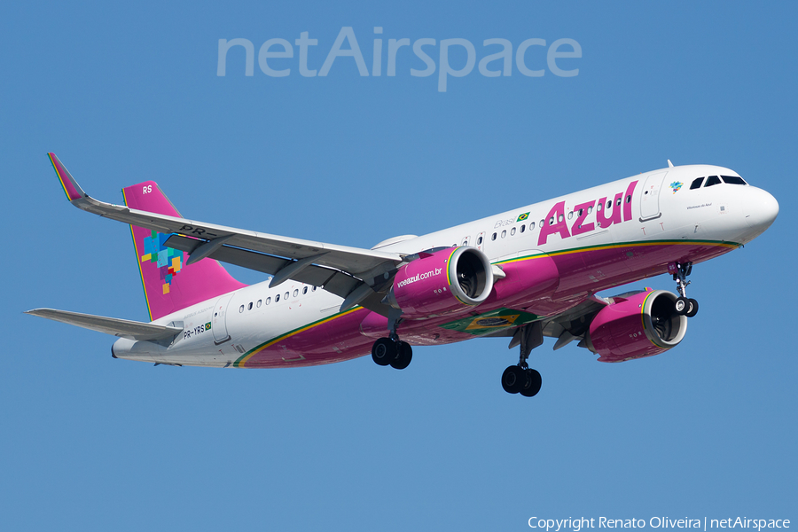 Azul Linhas Aereas Brasileiras Airbus A320-251N (PR-YRS) | Photo 364542