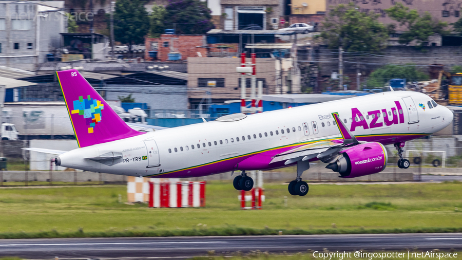 Azul Linhas Aereas Brasileiras Airbus A320-251N (PR-YRS) | Photo 373353