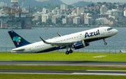 Azul Linhas Aereas Brasileiras Airbus A320-251N (PR-YRV) at  Rio De Janeiro - Santos Dumont, Brazil