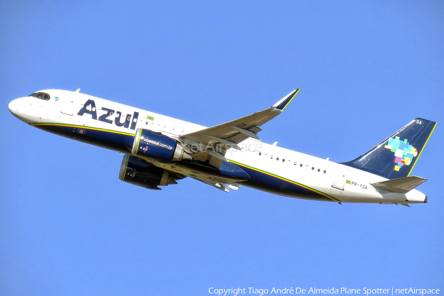 Azul Linhas Aereas Brasileiras Airbus A320-251N (PR-YSA) | Photo 536354