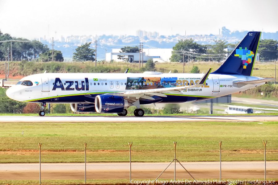 Azul Linhas Aereas Brasileiras Airbus A320-251N (PR-YSC) | Photo 518177