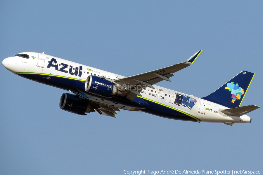 Azul Linhas Aereas Brasileiras Airbus A320-251N (PR-YSF) | Photo 627598