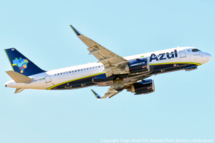 Azul Linhas Aereas Brasileiras Airbus A320-251N (PR-YSG) | Photo 524303