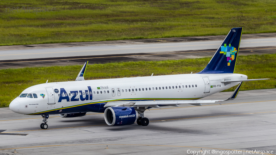 Azul Linhas Aereas Brasileiras Airbus A320-251N (PR-YYA) | Photo 373351