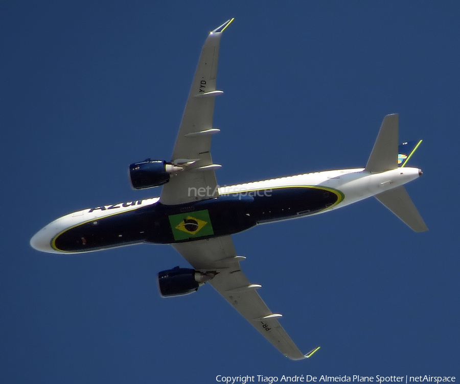 Azul Linhas Aereas Brasileiras Airbus A320-251N (PR-YYD) | Photo 418573