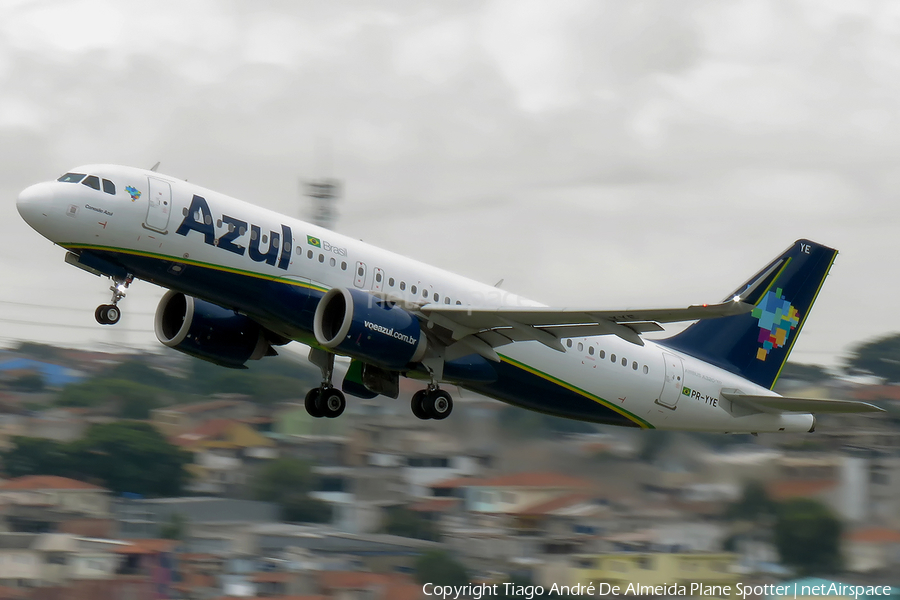 Azul Linhas Aereas Brasileiras Airbus A320-271N (PR-YYE) | Photo 399845