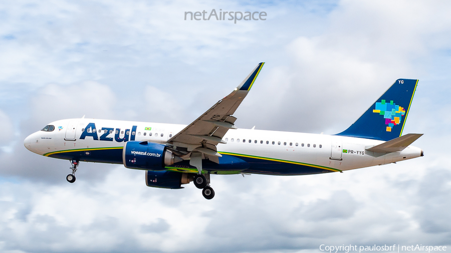 Azul Linhas Aereas Brasileiras Airbus A320-251N (PR-YYG) | Photo 515768