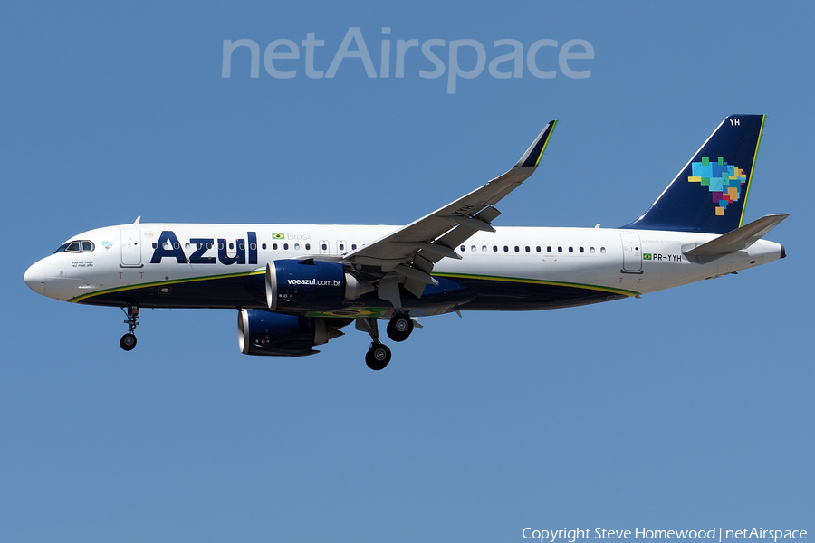 Azul Linhas Aereas Brasileiras Airbus A320-251N (PR-YYH) | Photo 565282