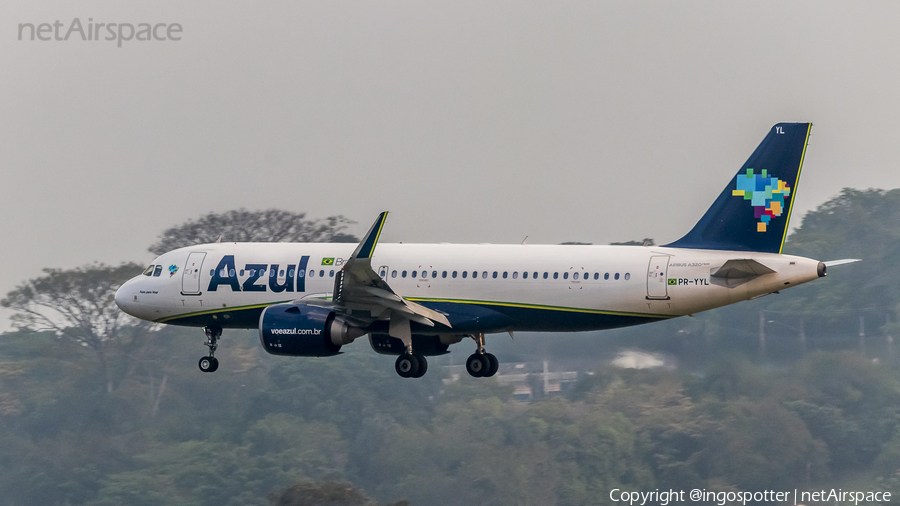 Azul Linhas Aereas Brasileiras Airbus A320-251N (PR-YYL) | Photo 358895