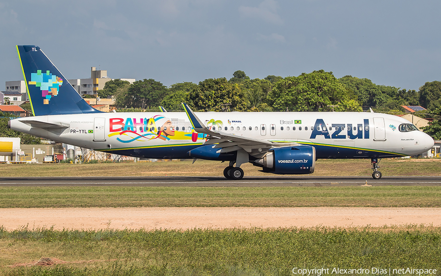Azul Linhas Aereas Brasileiras Airbus A320-251N (PR-YYL) | Photo 660790