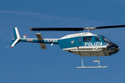 Italian Police Agusta Bell AB-206B JetRanger III (PS-65) at  Rome - Fiumicino (Leonardo DaVinci), Italy