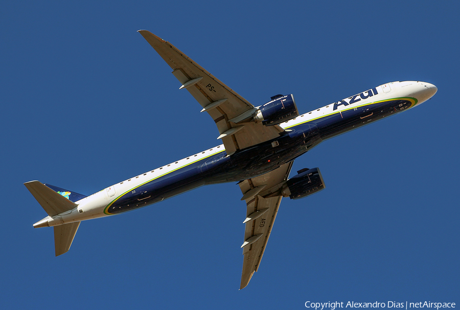 Azul Linhas Aereas Brasileiras Embraer ERJ-195E2 (ERJ-190-400STD) (PS-AED) | Photo 494554