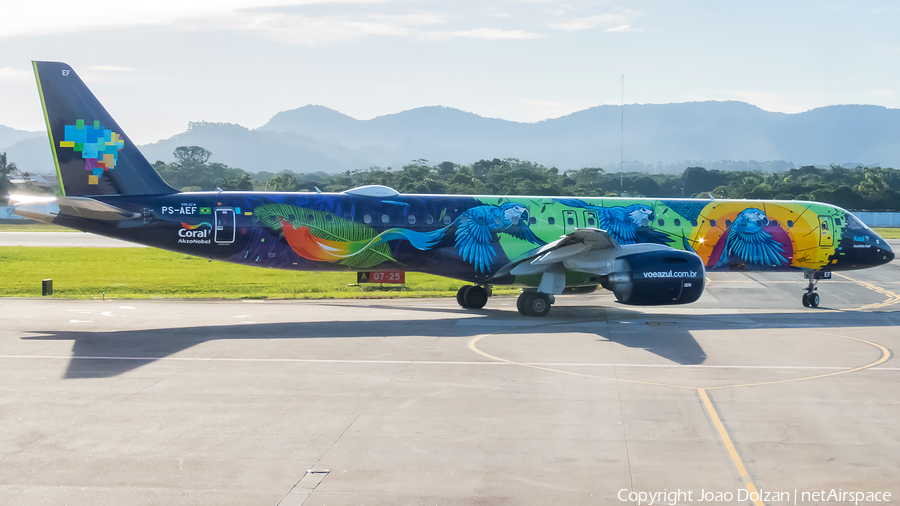 Azul Linhas Aereas Brasileiras Embraer ERJ-195E2 (ERJ-190-400STD) (PS-AEF) | Photo 449394