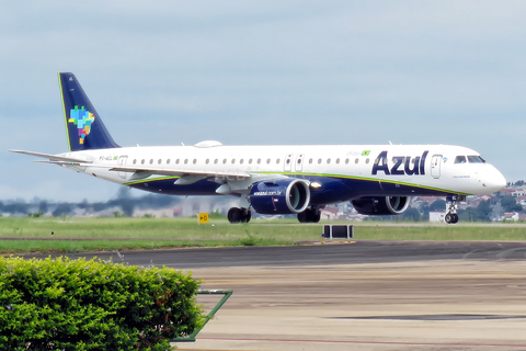 Azul Linhas Aereas Brasileiras Embraer ERJ-195E2 (ERJ-190-400STD) (PS-AEL) at  Sorocaba - Bertram Luiz Leupolz, Brazil