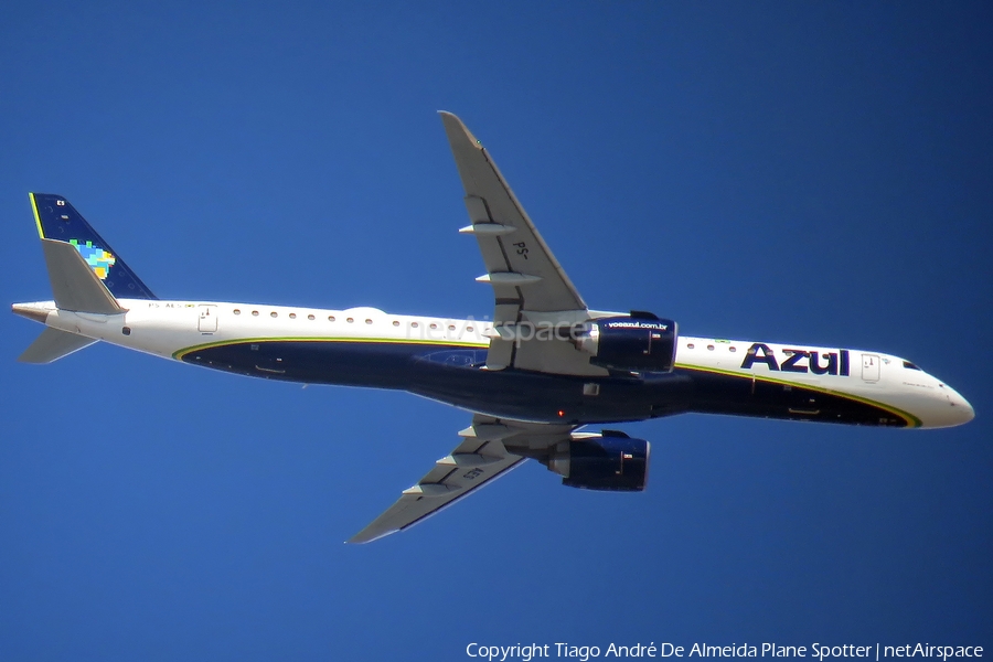 Azul Linhas Aereas Brasileiras Embraer ERJ-195E2 (ERJ-190-400STD) (PS-AES) | Photo 620709