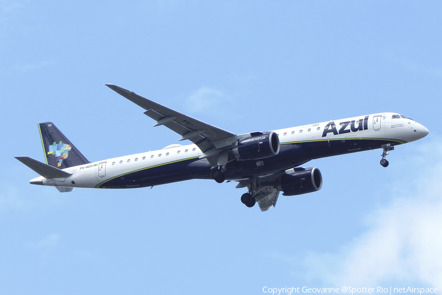 Azul Linhas Aereas Brasileiras Embraer ERJ-195E2 (ERJ-190-400STD) (PS-AEU) | Photo 653741