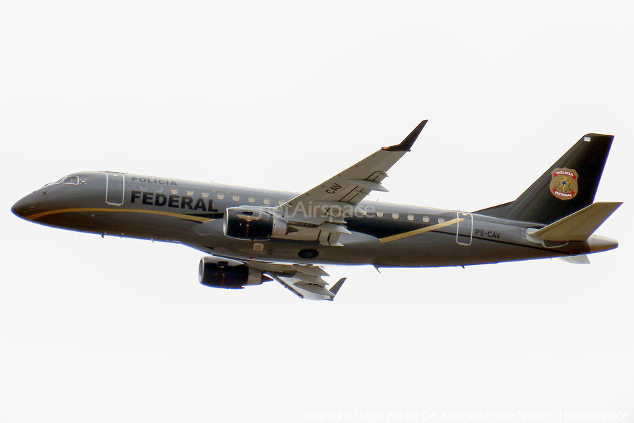 Brazilian Federal Police Embraer ERJ-175STD (ERJ-170-200STD) (PS-CAV) | Photo 503370