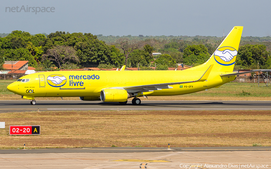 MercadoLivre (GOL Transportes Aereos) Boeing 737-8EH(BCF) (PS-GFA) | Photo 527328