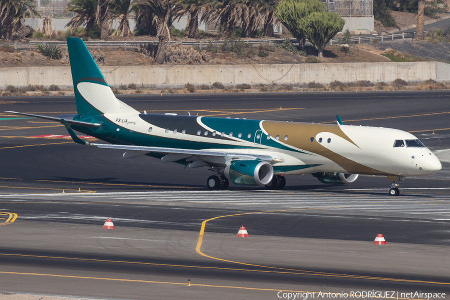 (Private) Embraer Lineage 1000 (ERJ-190-100 ECJ) (PS-LIA) | Photo 476219