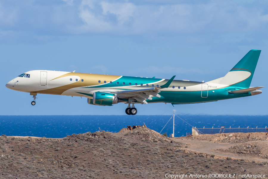 (Private) Embraer Lineage 1000 (ERJ-190-100 ECJ) (PS-LIA) | Photo 500976