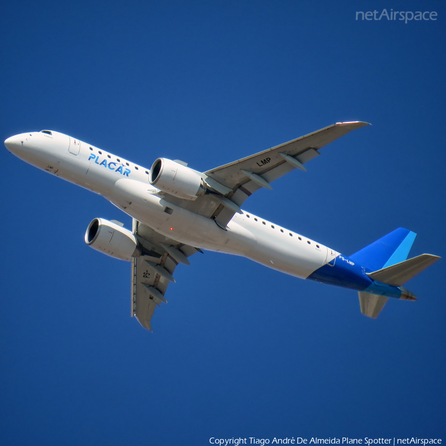 Placar Linhas Aereas Embraer ERJ-190E2 (ERJ-190-300STD) (PS-LMP) | Photo 679195