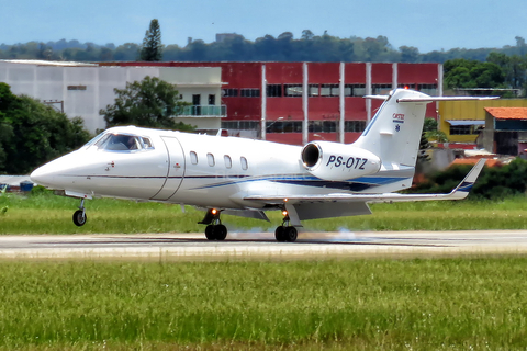 Ortiz Taxi Aereo Learjet 55 (PS-OTZ) at  Sorocaba - Bertram Luiz Leupolz, Brazil