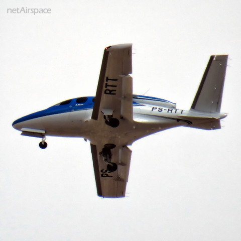(Private) Cirrus SF50 Vision Jet G2+ Arrivee (PS-RTT) at  Sorocaba - Bertram Luiz Leupolz, Brazil