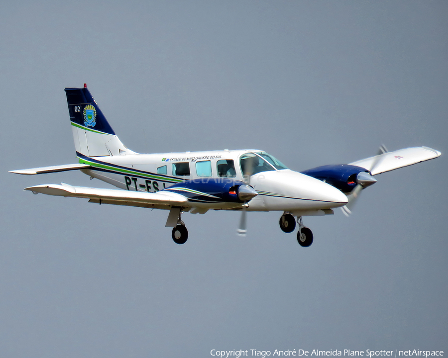 Brazil - Government of Mato Grosso do Sul Embraer EMB-810C Seneca II (PT-ESJ) | Photo 585900
