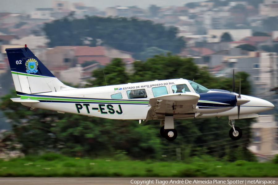 Brazil - Government of Mato Grosso do Sul Embraer EMB-810C Seneca II (PT-ESJ) | Photo 600207