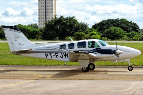 (Private) Beech 58 Baron (PT-FJW) at  Sorocaba - Bertram Luiz Leupolz, Brazil