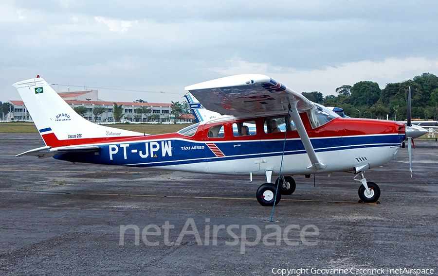 Brabo Taxi Aereo Cessna U206F Stationair (PT-JPW) | Photo 335915