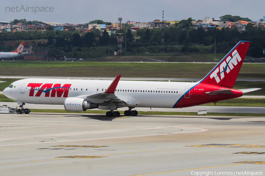 TAM Brazilian Airlines Boeing 767-316(ER) (PT-MOB) | Photo 330941
