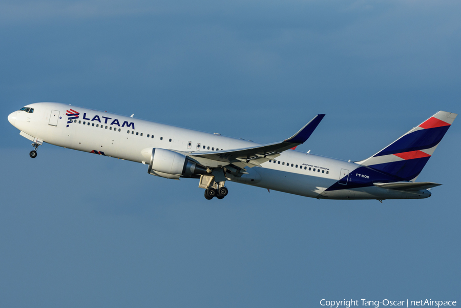 LATAM Airlines Brasil Boeing 767-316(ER) (PT-MOD) | Photo 379147