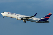 LATAM Airlines Brasil Boeing 767-316(ER) (PT-MOD) at  Boston - Logan International, United States