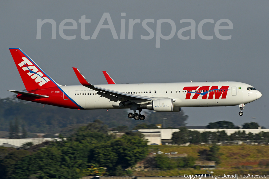 TAM Brazilian Airlines Boeing 767-316(ER) (PT-MOE) | Photo 338447