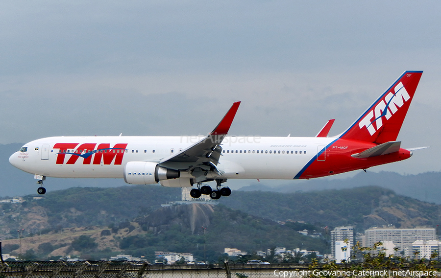 TAM Brazilian Airlines Boeing 767-316(ER) (PT-MOF) | Photo 340910