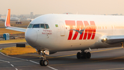 TAM Brazilian Airlines Boeing 767-316(ER) (PT-MOF) at  San Jose - Juan Santamaria International, Costa Rica