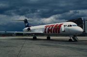 TAM Brazilian Airlines Fokker 100 (PT-MRR) at  Brasilia - Pres. Juscelino Kubitschek International, Brazil