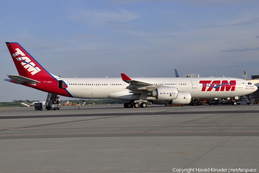 TAM Brazilian Airlines Airbus A340-541 (PT-MSL) | Photo 308873