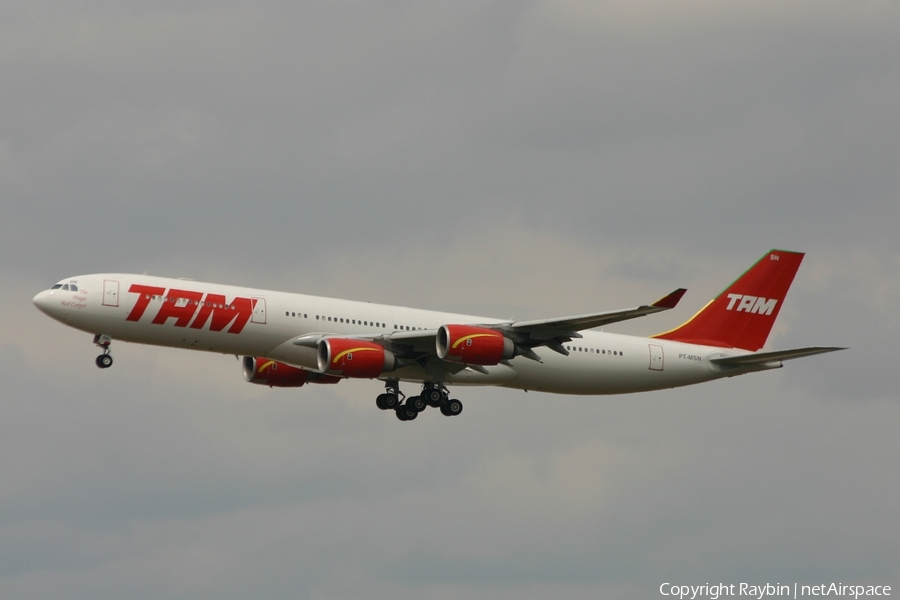 TAM Brazilian Airlines Airbus A340-541 (PT-MSN) | Photo 609249