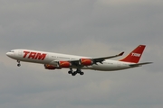 TAM Brazilian Airlines Airbus A340-541 (PT-MSN) at  Frankfurt am Main, Germany