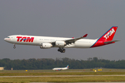 TAM Brazilian Airlines Airbus A340-541 (PT-MSN) at  Milan - Malpensa, Italy